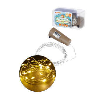 Гирлянда-пробка для бутылки 