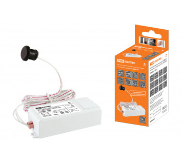 Датчик движения коротк.дист. ДДК-01 (повт.движ.) 500Вт, 6см, IP20, 230В, TDM