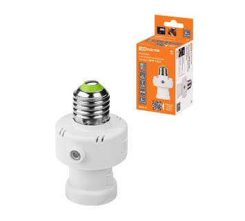 Фотореле ФРЛ-Т-Е27 15лк 100Вт c тайм. TDM