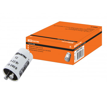 Стартер S2 4-22Вт 110-240В алюм. контакты TDM