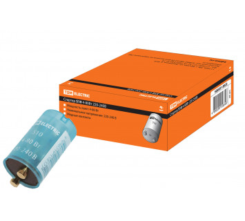 Стартер S10 4-80Вт 220-240В мед. контакты TDM