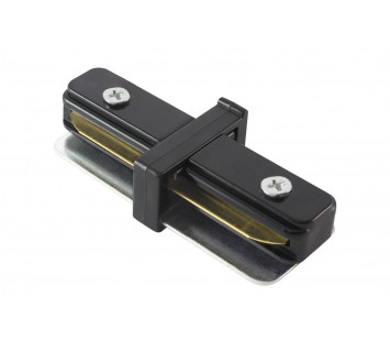 Коннектор I-образный для шинопровода TLC-01-BL-I, черный, TDM