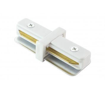 Коннектор I-образный для шинопровода TLC-01-WH-I, белый, TDM