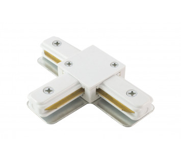 Коннектор T-образный для шинопровода TLC-01-WH-T, белый, TDM