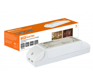Трансформатор электронный диммируемый ТЭ-250 220В/12В 80-250Вт TDM