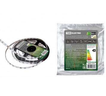 Лента светодиодная SMD2835-120 LED/м-IP20-12 В-9,6 Вт/м- мультибелая (5 м) TDM