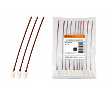 Коннектор для соединения светодиодной ленты шириной 8 мм с драйвером, TDM