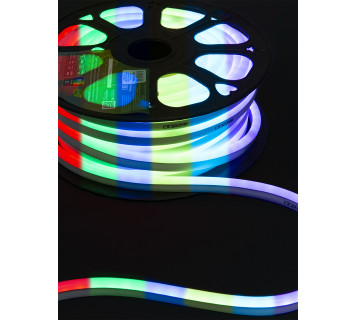 Гибкий неон SMD5050-60 LED/м-220 В-12 Вт/м -IP67-RGB (25м) TDM