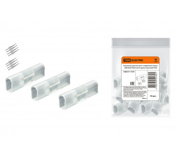 Коннектор для жесткого соединения неона SMD5050-RGB-220 В односторонний TDM