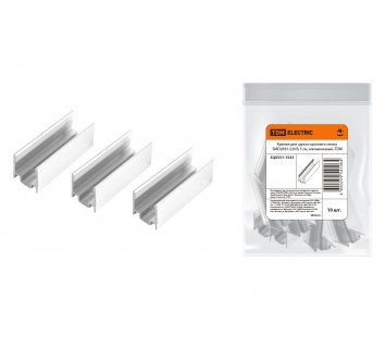 Крепеж для одностороннего неона SMD2835-220 В, 5 см, алюминиевый, TDM