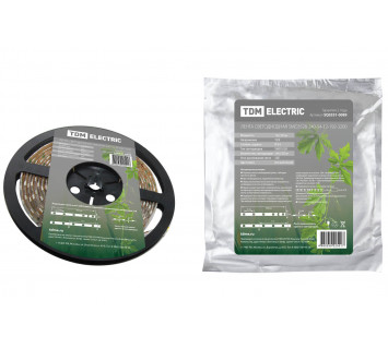 Лента светодиодная SMD3528-240-54-12-192-3200 240LED/м, IP54, 12В, 19,2Вт, 3200К, TDM