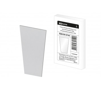 Стекло матовое (комплект 4 шт.) для светильников 4060 четырехгранник (металл) TDM