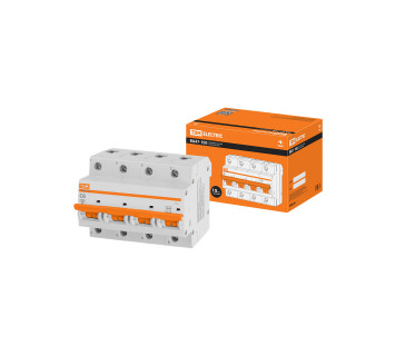 Авт. выкл. ВА47-100 4Р   6А 10кА х-ка С TDM