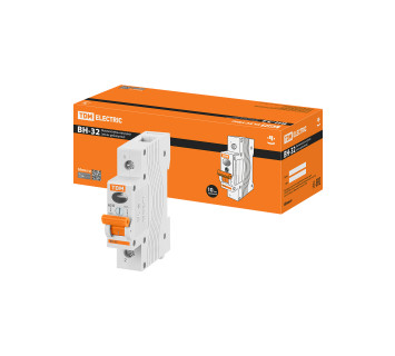 Выключатель нагрузки (мини-рубильник) ВН-32 1P 63A TDM