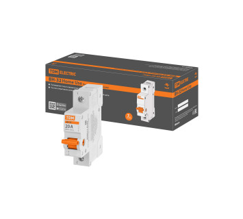 Выключатель нагрузки (мини-рубильник) ВН-32 1P 20A Home Use TDM