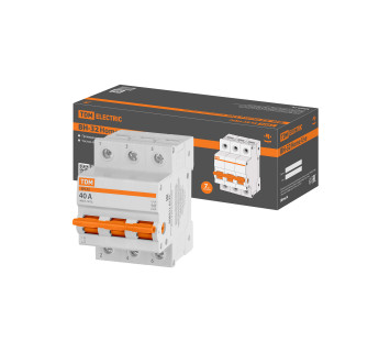 Выключатель нагрузки (мини-рубильник) ВН-32 3P 40A Home Use TDM