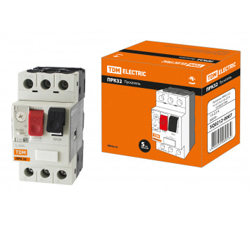 Пускатель ПРК32-2,5 In=2,5A Ir=1,6-2,5A Ue 660В TDM
