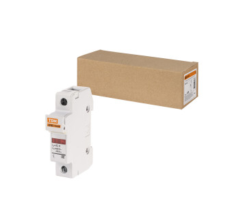 Держатель плавких вставок ДПВ2 10х38 1П TDM