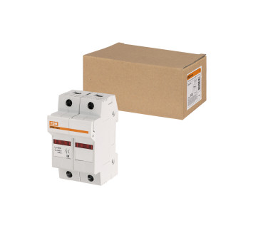 Держатель плавких вставок ДПВ2 14х51 2П TDM