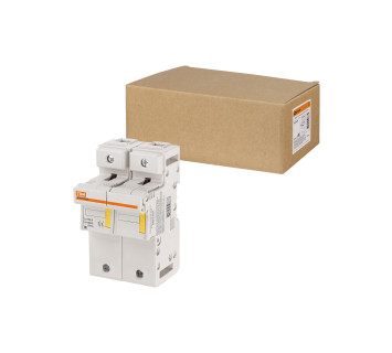 Держатель плавких вставок ДПВ2 22х58 2П TDM