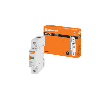 Разрядник ОПС1-B 1Р In=30kA Un=400B Im=60kA TDM