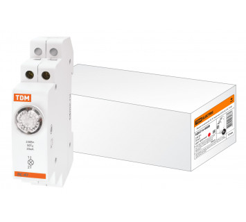 Лампа сигнальная ЛС-47 красная (LED) AC/DC TDM