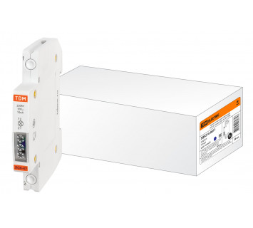 Лампа сигнальная компактная ЛСК-47 синяя (LED) AC/DC TDM