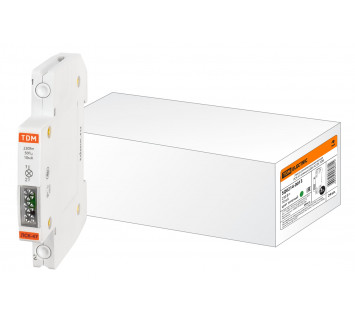 Лампа сигнальная компактная ЛСК-47 зеленая (LED) AC/DC TDM