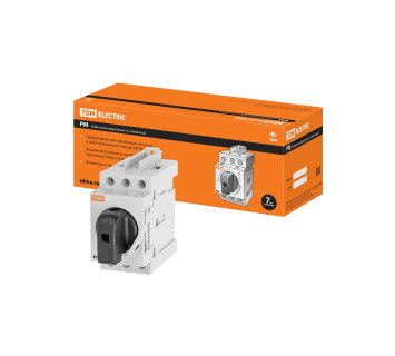 Рубильник модульный РМ-25 3П 25A TDM