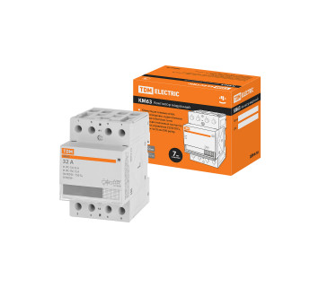 Контактор модульный КМ63/4-32 4НО TDM