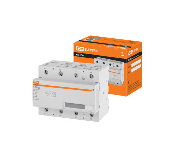 Контактор модульный КМ100/4-100 4НЗ TDM