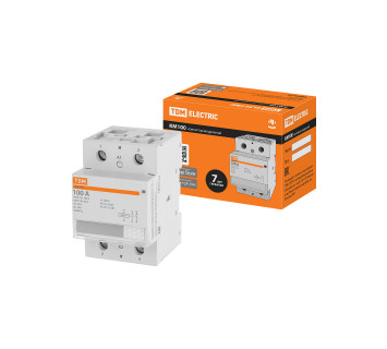 Контактор модульный КМ100/2-100 2НО TDM