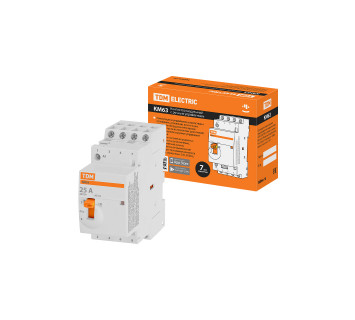 Контактор модульный с ручным управлением КМ63/4-25 4НО 230В АС TDM