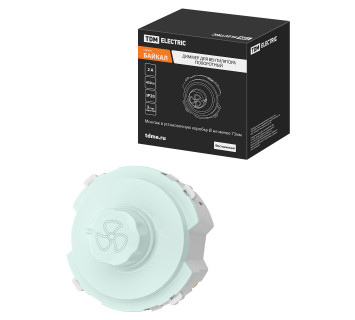 Диммер для вентилятора (RL, 500Вт) поворотный фисташковый, 