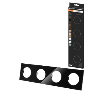 Рамка четверная агат, стекло, 