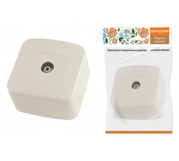 Розетка TВ простая (0-2400 Гц,  