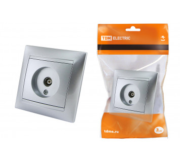 Розетка телевизионная простая (0-2400МГц, 