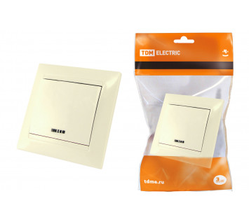 Выключатель 1 кл. с подсветкой 10А сл. кость 