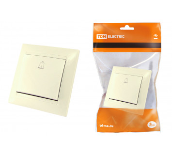 Кнопка звонковая 6А сл. кость 