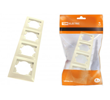 Рамка 4-х постовая вертикальная сл. кость 