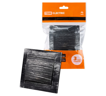 Кнопка звонковая 6А старинное серебро 