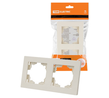 Рамка 2-х постовая сл. кость 