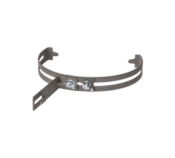 Держатель регулируемый ?130-240 мм на круглый конек, для прута ?6-10 мм, стал. крюк, термодиф. TDM