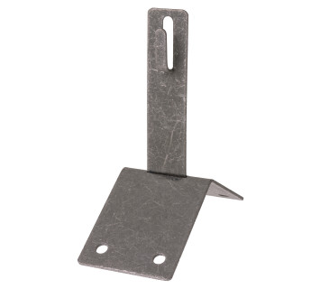 Держатель коньковый для прута ?6-10 мм, стальной крюк, 150 мм, гор. цинк. TDM