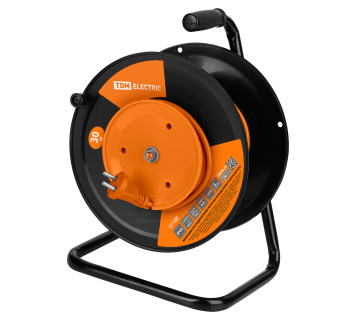 Удлинитель силовой УК6-001 TDM (штепс. гнездо/30м ПВС 2х0,75)