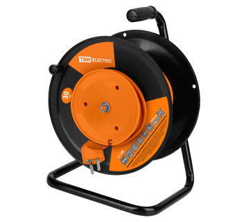 Удлинитель силовой УКз10-001 TDM (штепс. гнездо/30м ПВС 3х0,75)