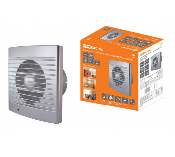 Вентилятор бытовой настенный 150 С-5, серебро TDM