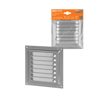 Решетка металл. 150х150, с оцинкованным покрытием, TDM