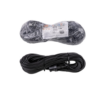 Удлинитель-шнур силовой народный ПВС 2200 Вт б/з, 50м, штепс. гнездо