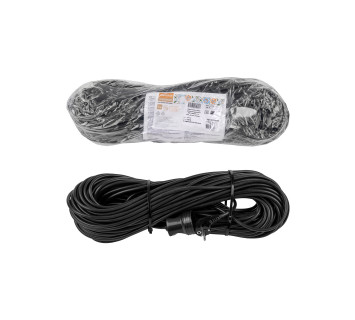 Удлинитель-шнур силовой народный ПВС 4000 Вт с/з, 30м, штепс. гнездо